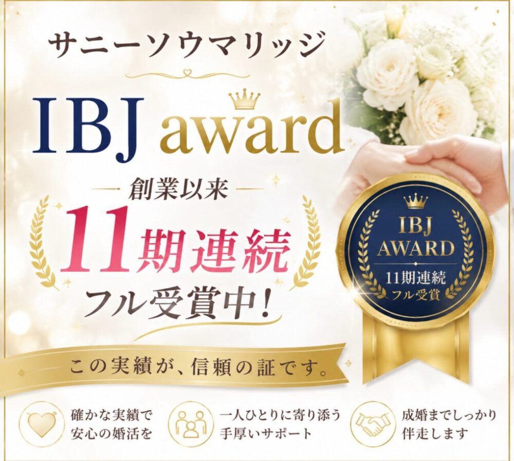 IBJ AWARD創設以来11期連続受賞